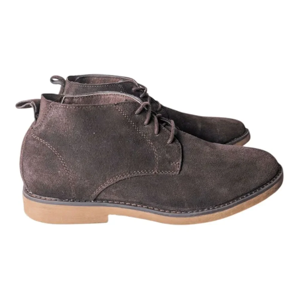 BRUNO MARC Men's Classic Chukka Boot Size 7.5